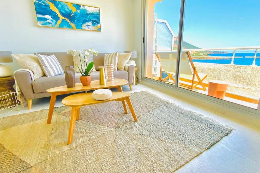 Antheor - Vue Exceptionnelle - Refait A Neuf 4 Couchages Daire Saint-Raphaël Dış mekan fotoğraf